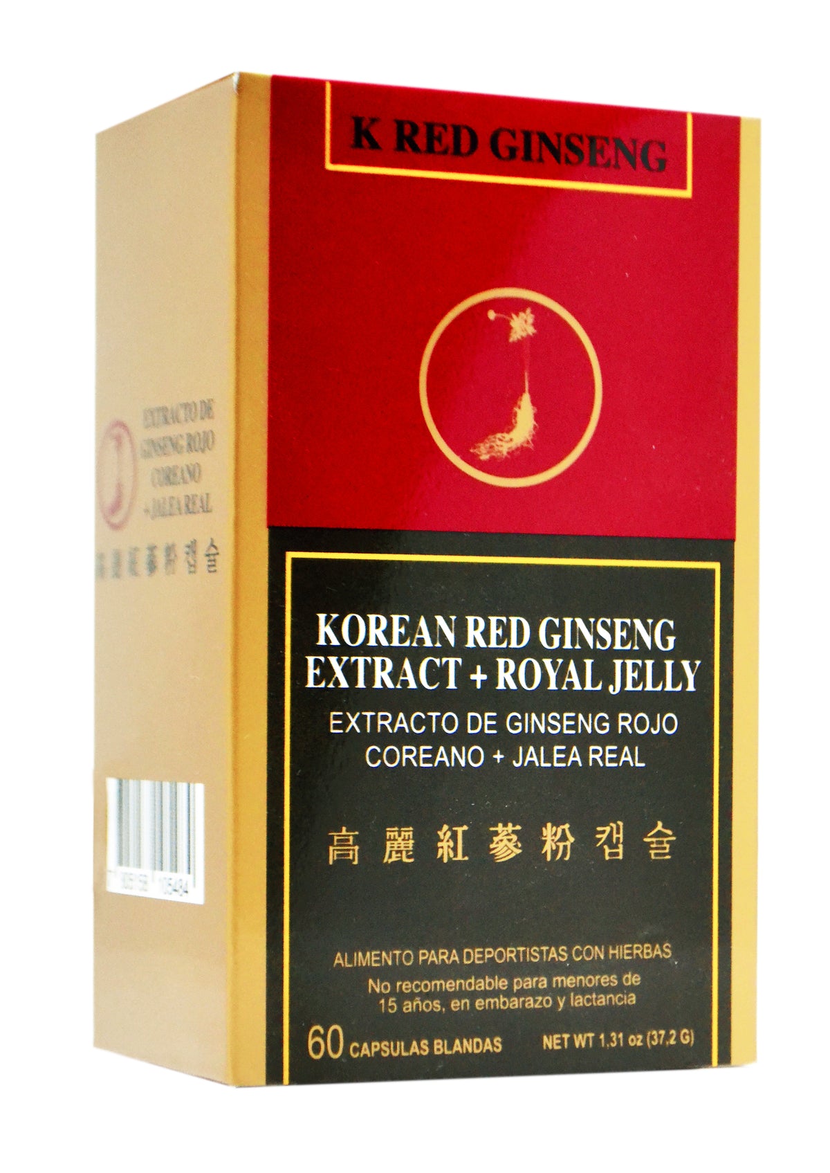 Ginseng Extracto + Jalea x 60 caps