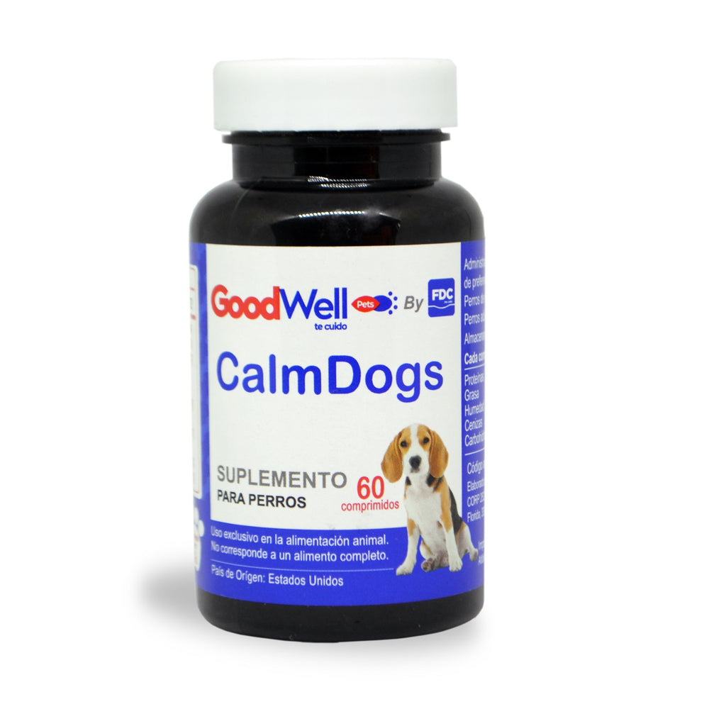 Calmante Tranquilizante Perros - CalmDogs x 60 comprimidos