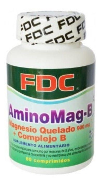 Aminomag-b 900 Mg. X 60 Comprimidos