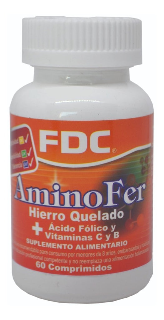 Hierro - Aminofer X 60 Comprimidos