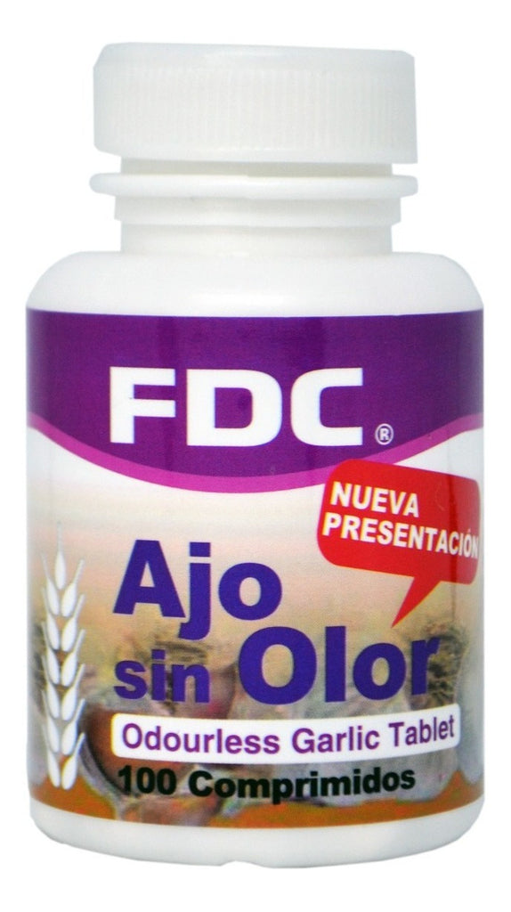 Ajo Sin Olor X 100 Capsulas